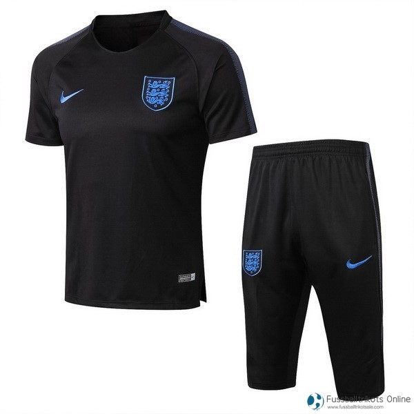 England Trainingsshirt Komplett Set 2018 Schwarz Fussballtrikots Günstig